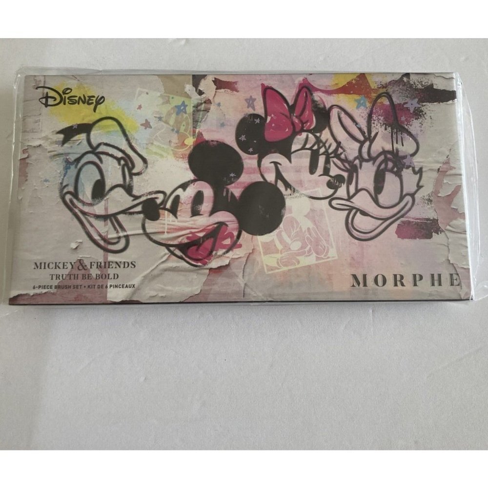 HOST PICK👏🏻💜🎉MORPHE X DISNEY MICKEY & FRIENDS TRUTH BE TOLD 6 PC BRUSH SET - Picture 3 of 6
